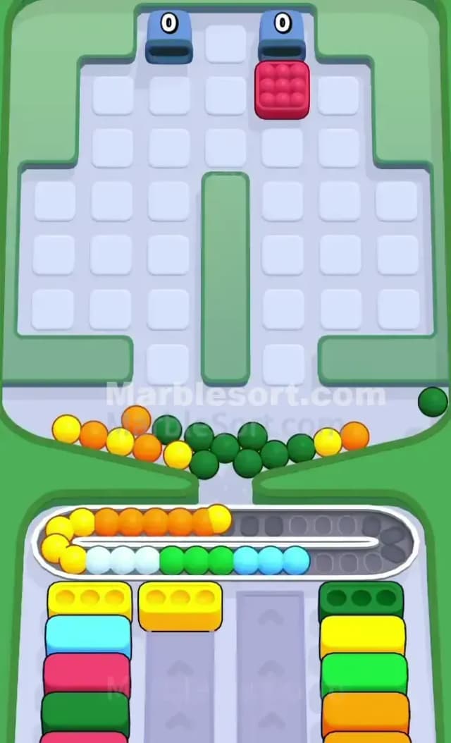 Marble Sort Level 408 Solution 3