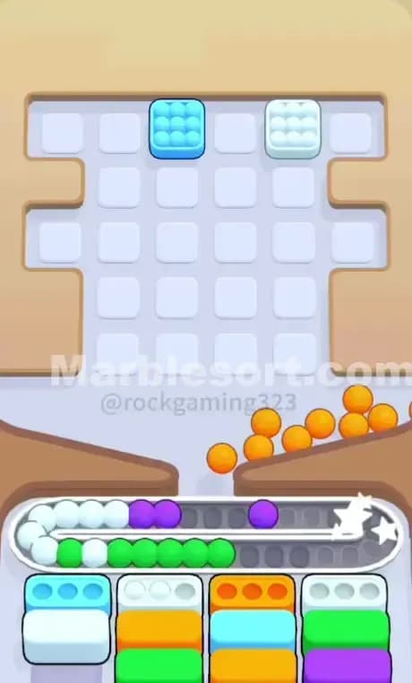 Marble Sort Level 125 Solution 3