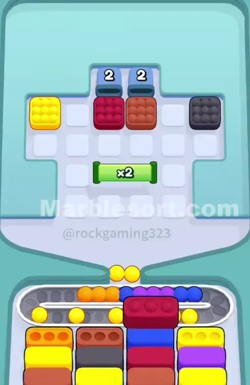 Marble Sort Level 352 Solution 2