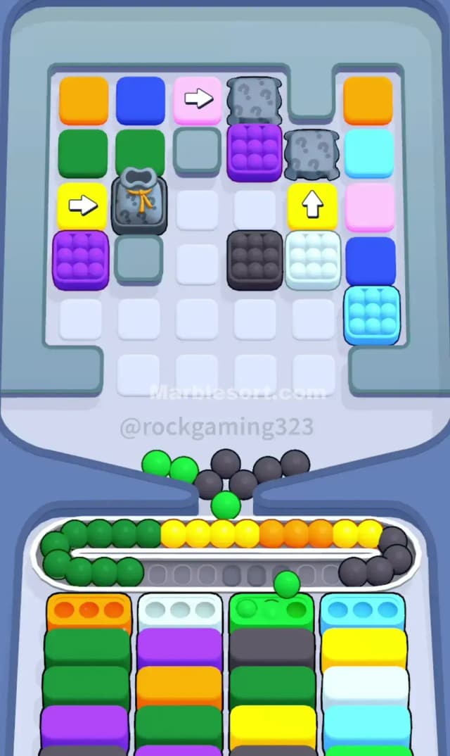 Marble Sort Level 316 Solution 1