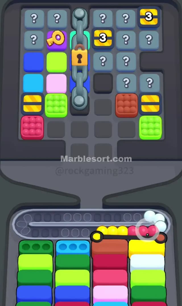 Marble Sort Level 220 Solution 1