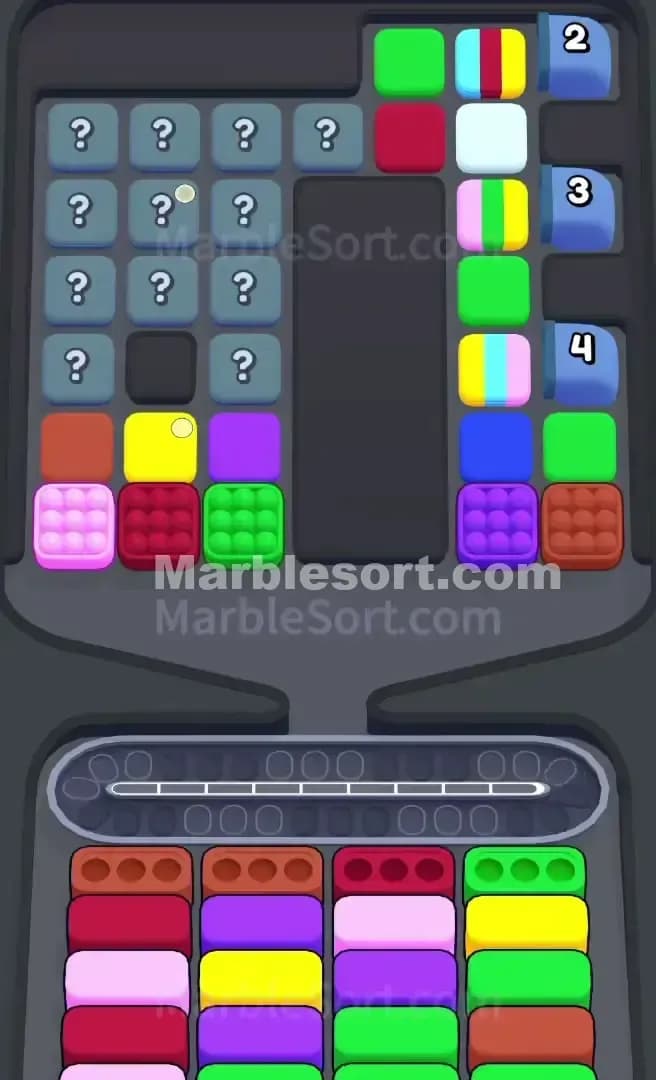 Marble Sort Level 427 Screenshot