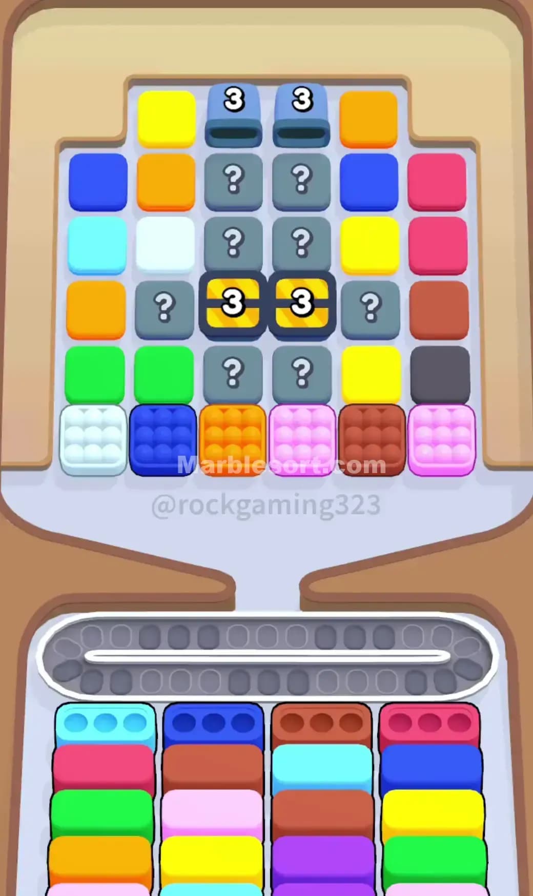 Marble Sort Level 206 Screenshot