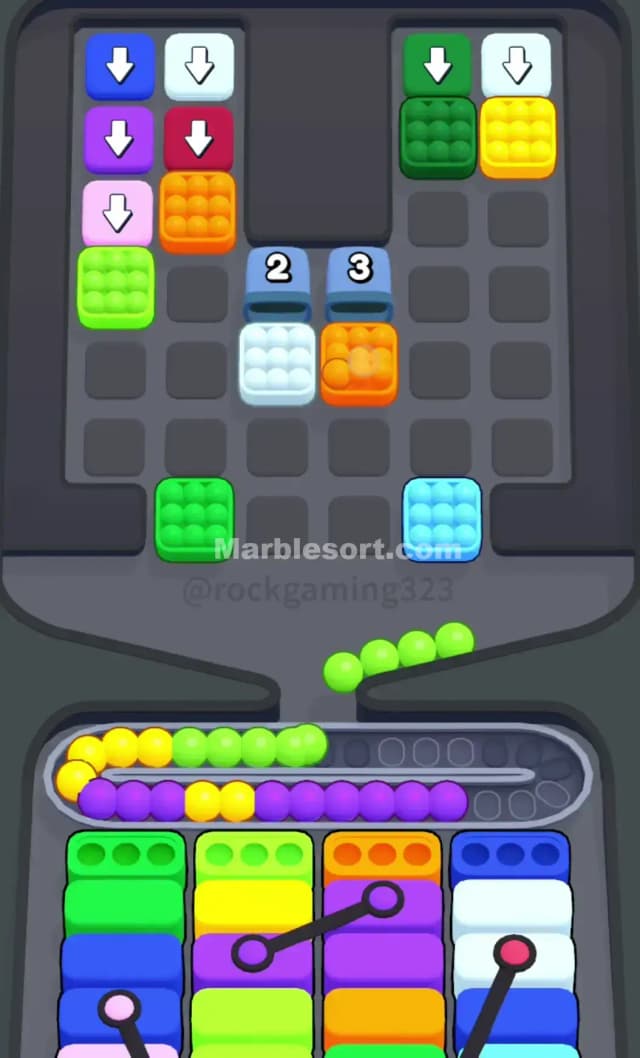 Marble Sort Level 114 Solution 1
