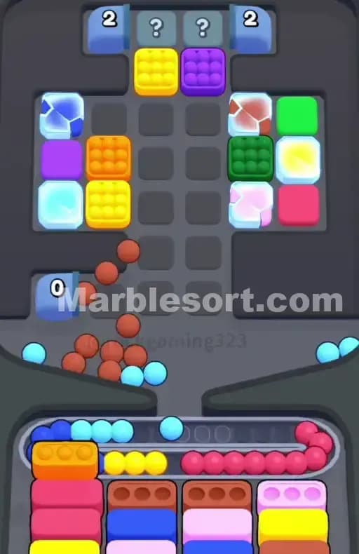 Marble Sort Level 354 Solution 1
