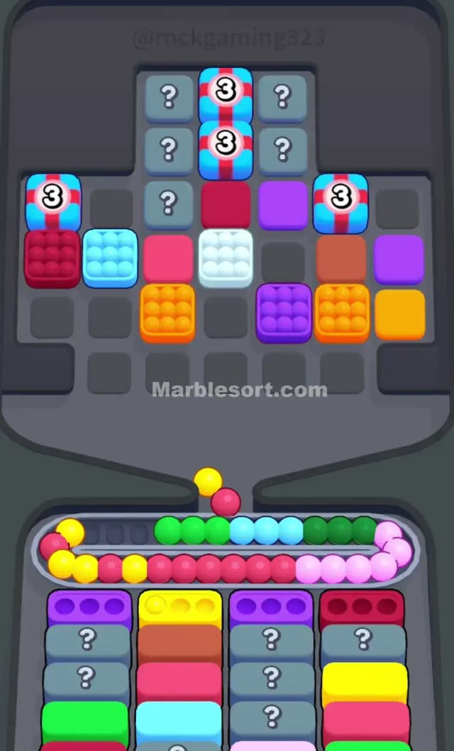 Marble Sort Level 104 Solution 1