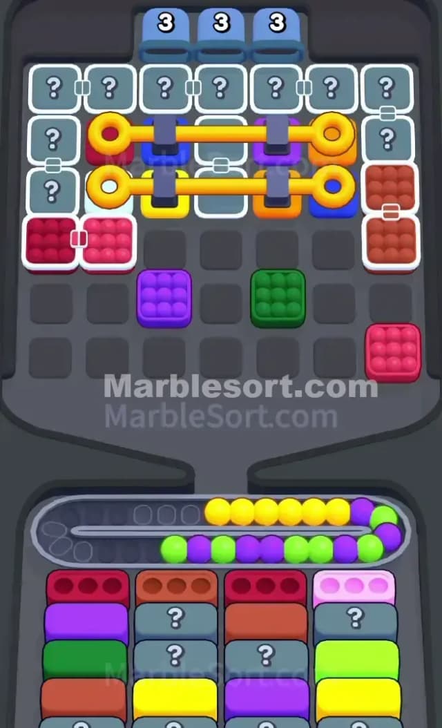 Marble Sort Level 520 Solution 1