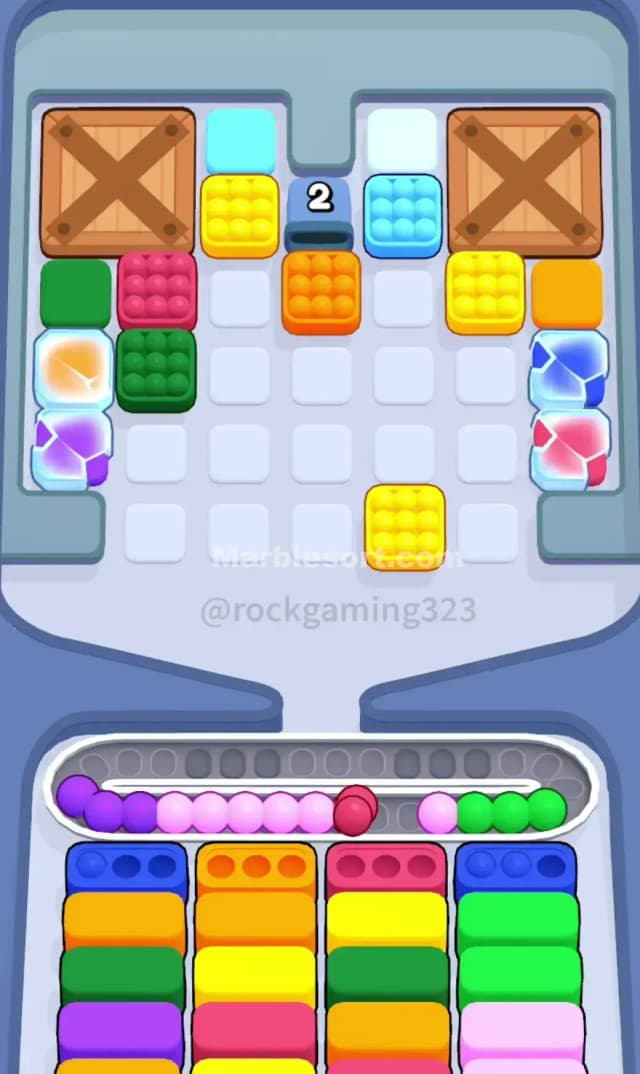 Marble Sort Level 318 Solution 1