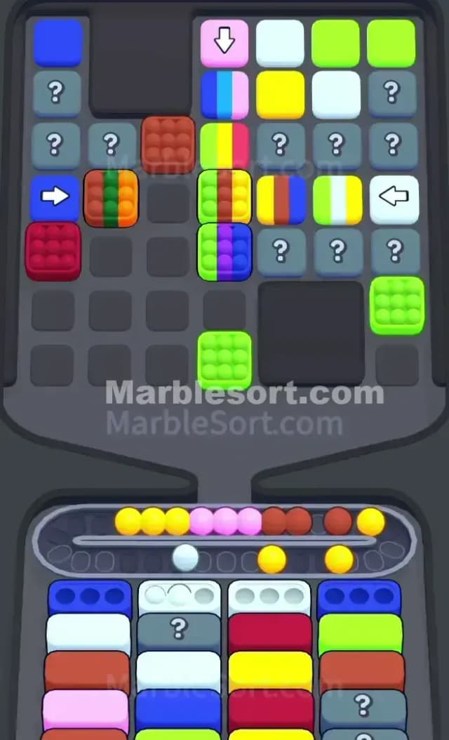Marble Sort Level 457 Solution 1