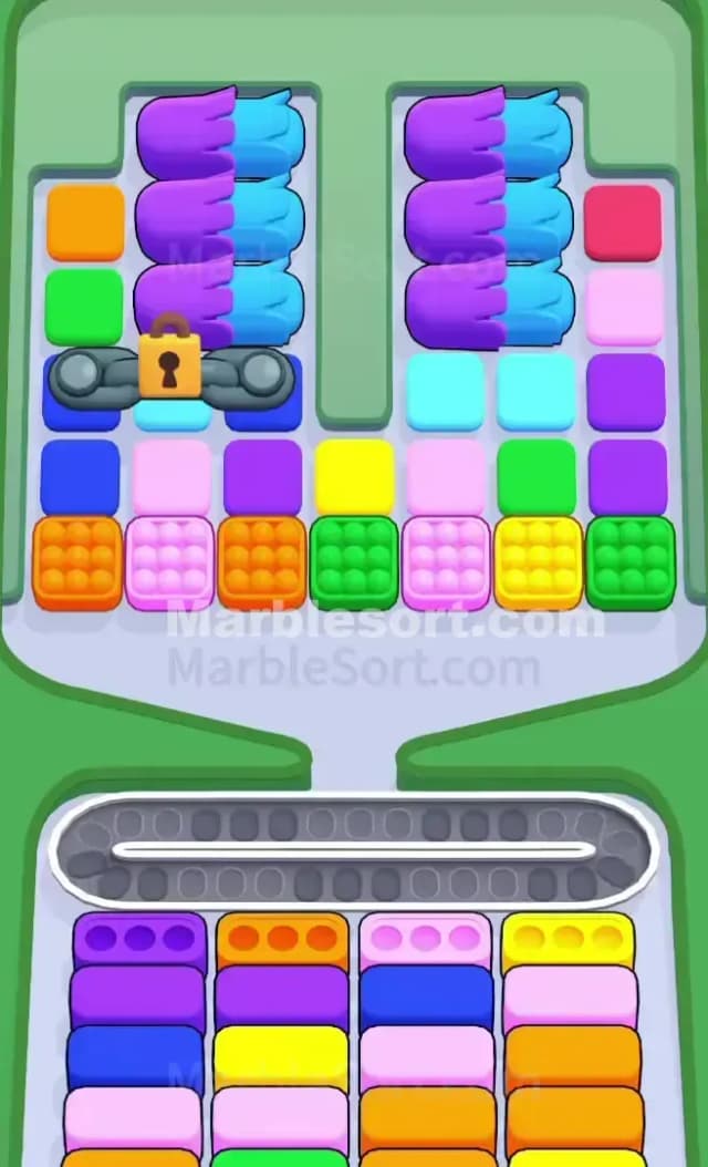 Marble Sort Level 641 Gameplay