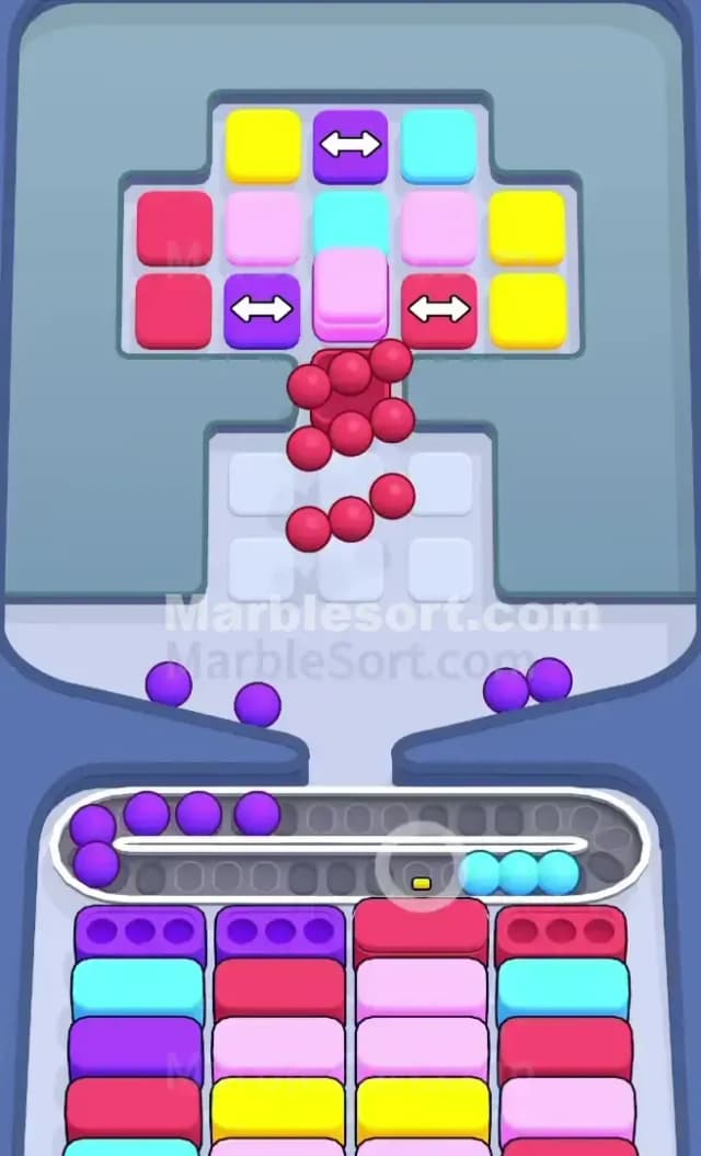 Marble Sort Level 621 Solution 1