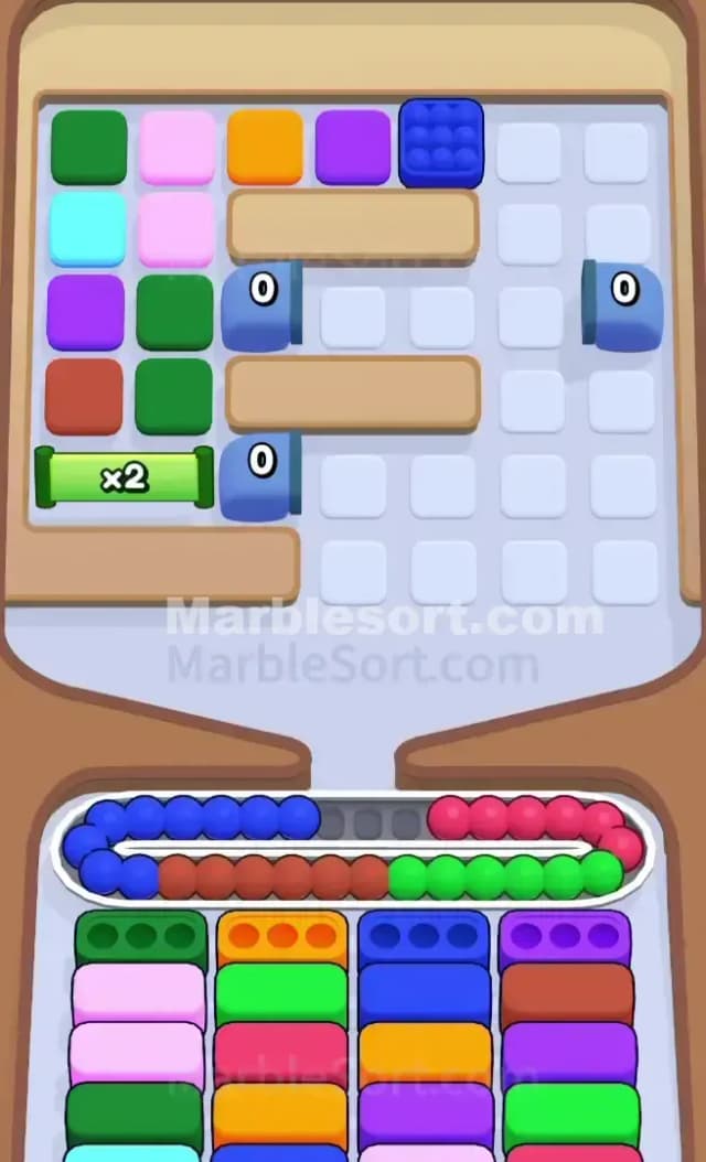 Marble Sort Level 433 Solution 2