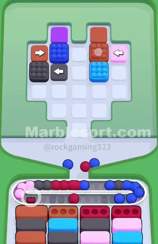 Marble Sort Level 332 Solution 2