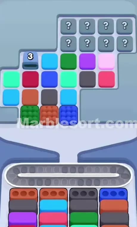 Marble Sort Level 85 Screenshot