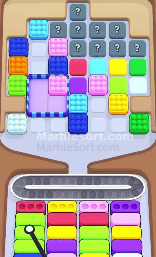 Marble Sort Level 668 Solution 1