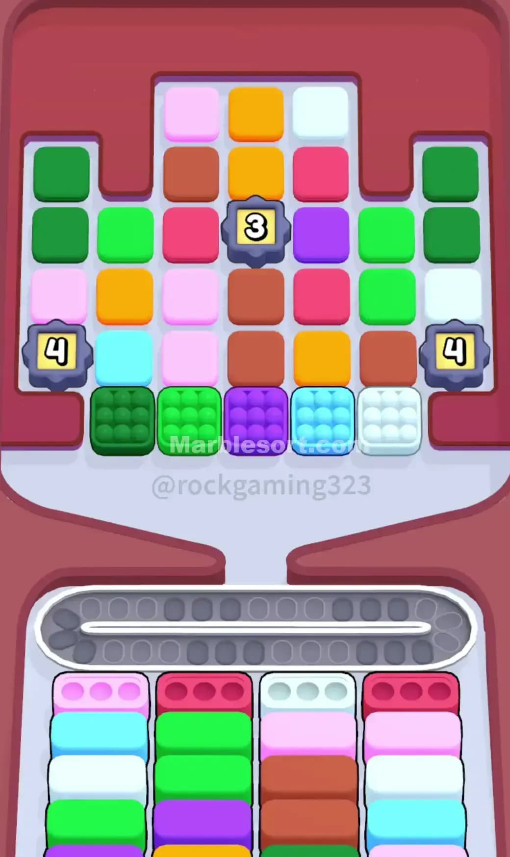 Marble Sort Level 379 Screenshot