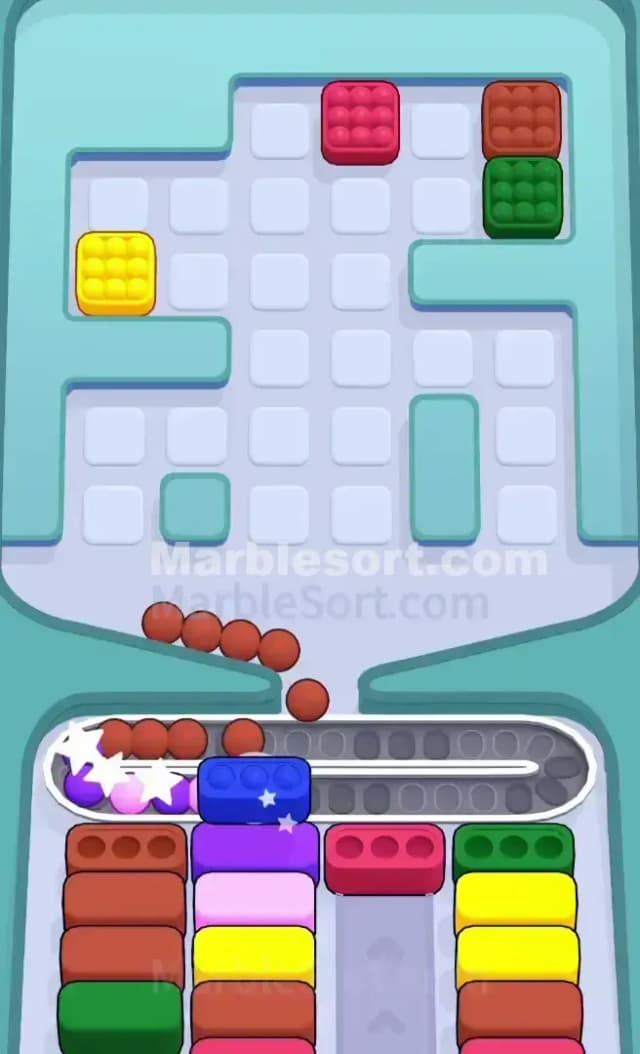 Marble Sort Level 575 Solution 3