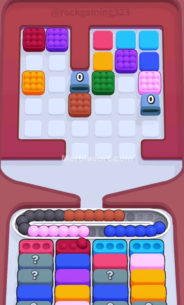 Marble Sort Level 68 Solution 2