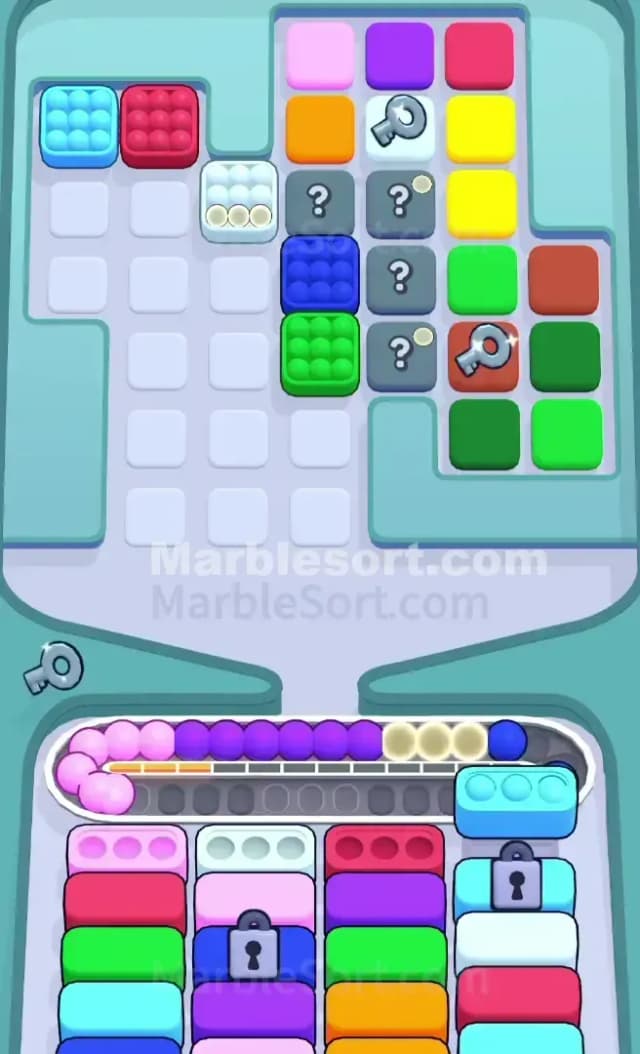Marble Sort Level 653 Solution 1