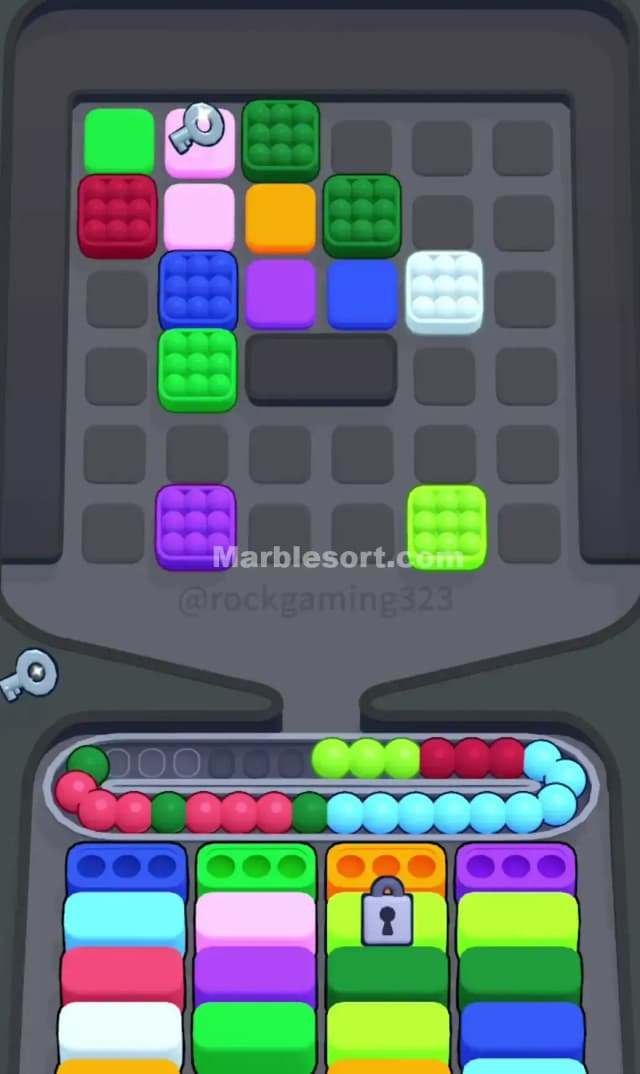 Marble Sort Level 227 Solution 2