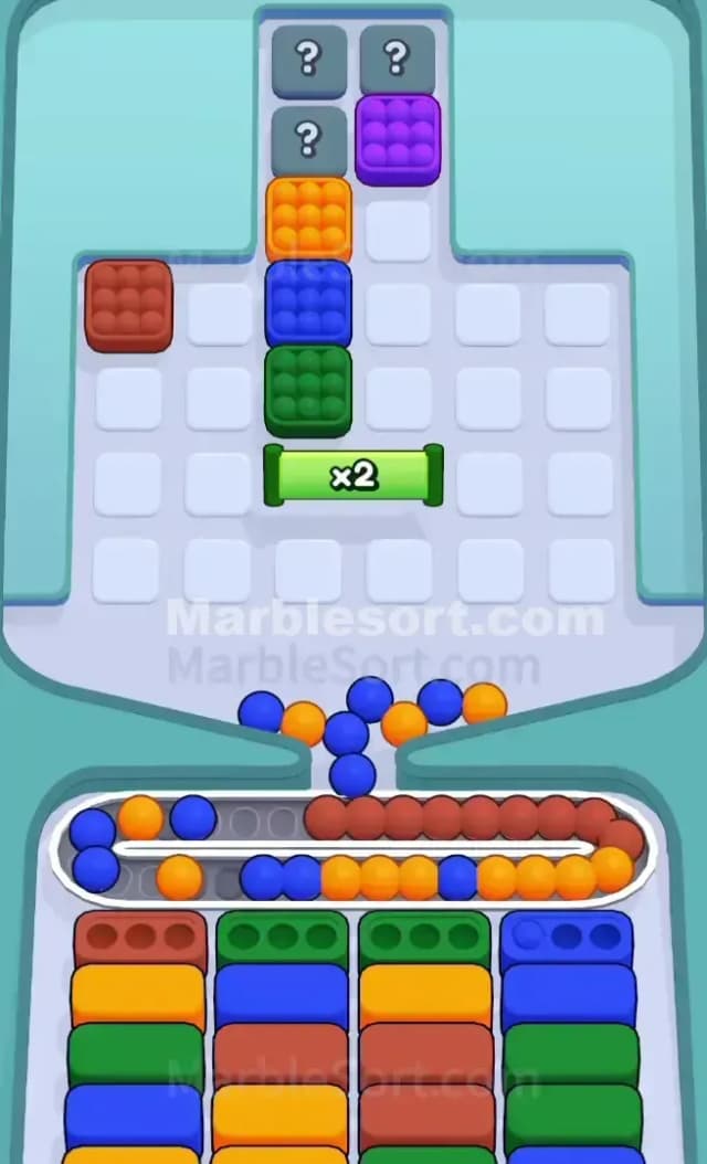 Marble Sort Level 505 Solution 2