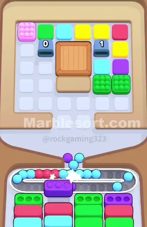 Marble Sort Level 281 Solution 1