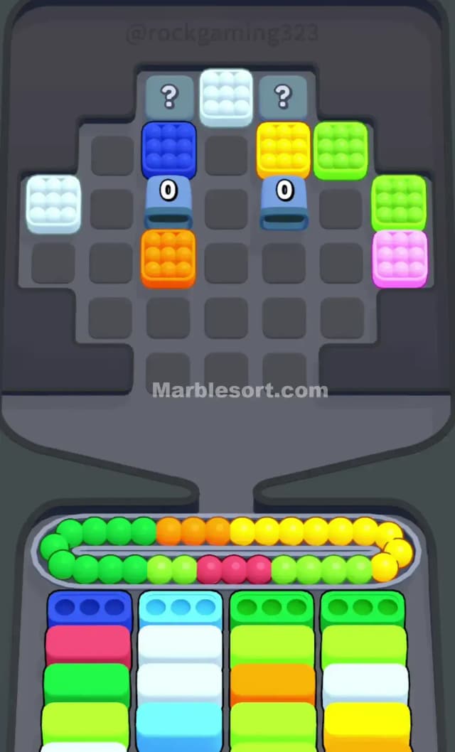 Marble Sort Level 18 Solution 2