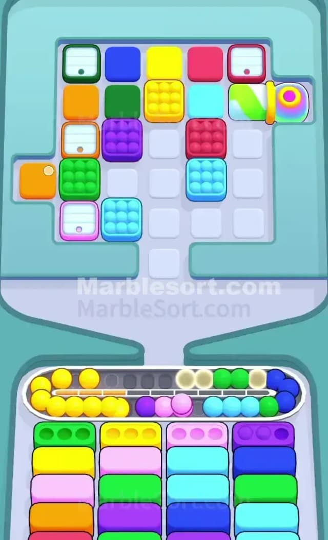 Marble Sort Level 579 Solution 1