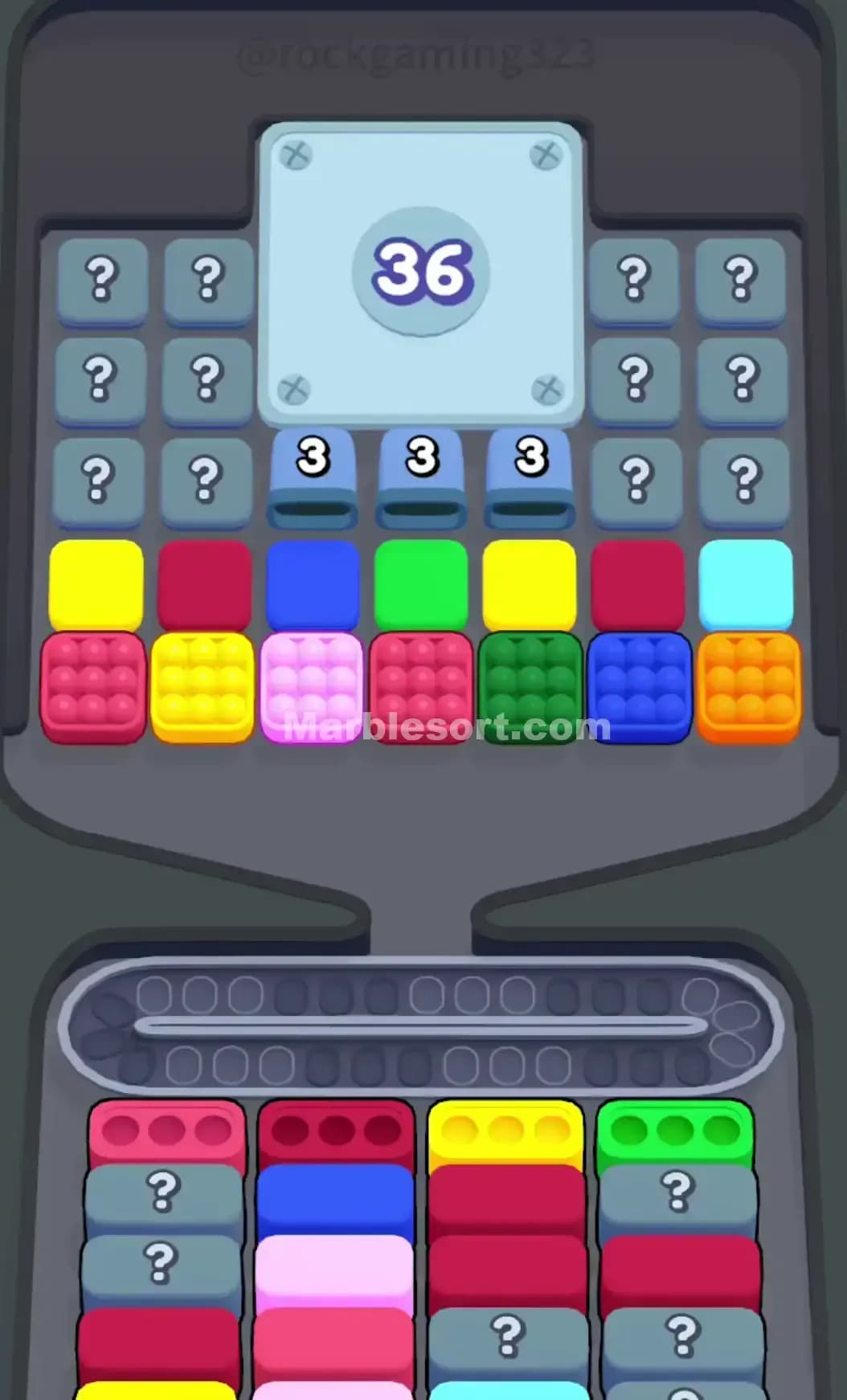 Marble Sort Level 67 Screenshot