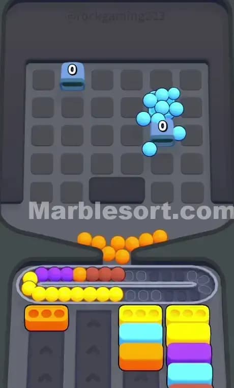 Marble Sort Level 17 Solution 3