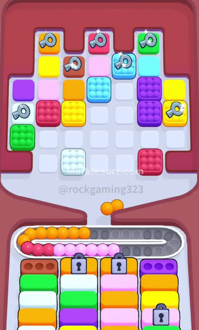 Marble Sort Level 151 Solution 1