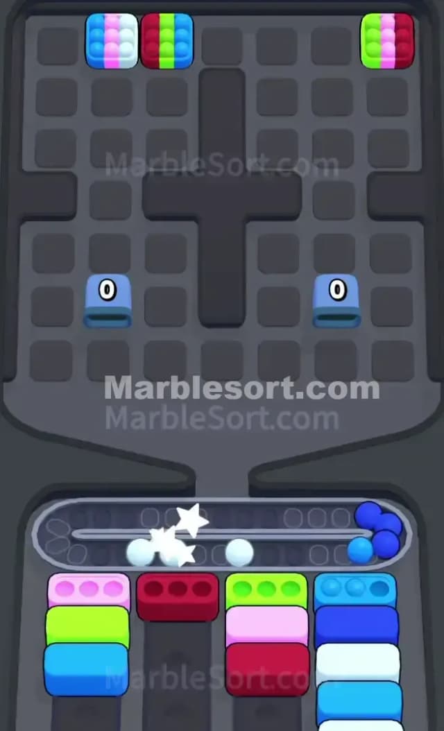 Marble Sort Level 290 Solution 3