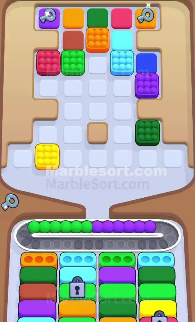 Marble Sort Level 431 Solution 2