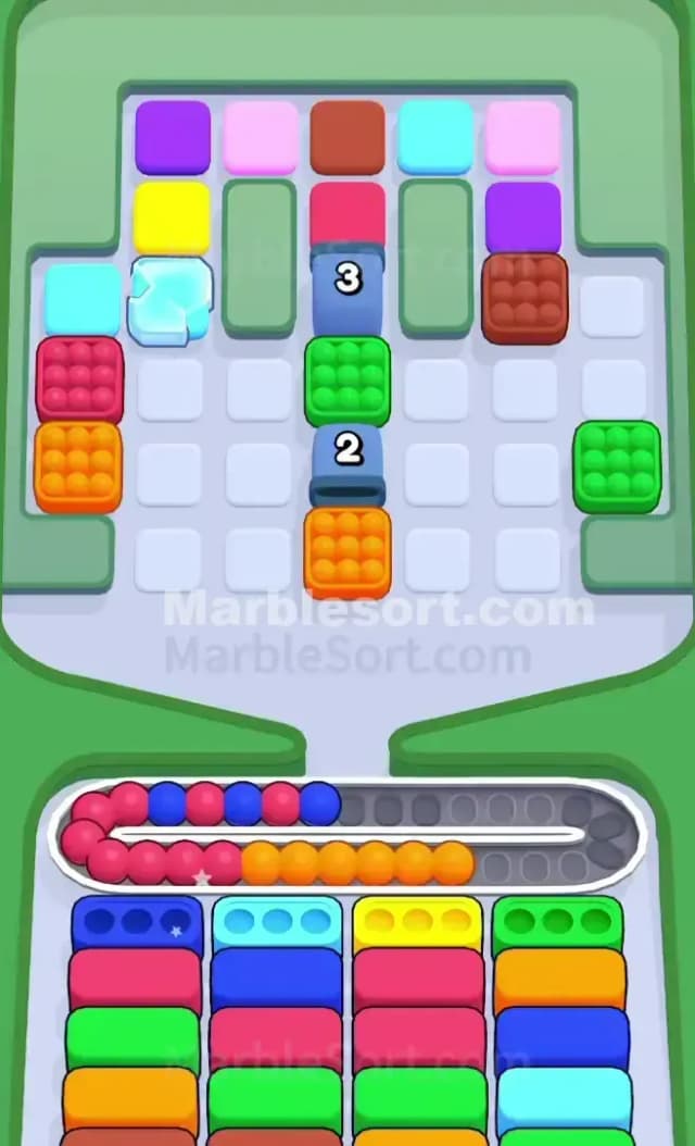 Marble Sort Level 412 Solution 1