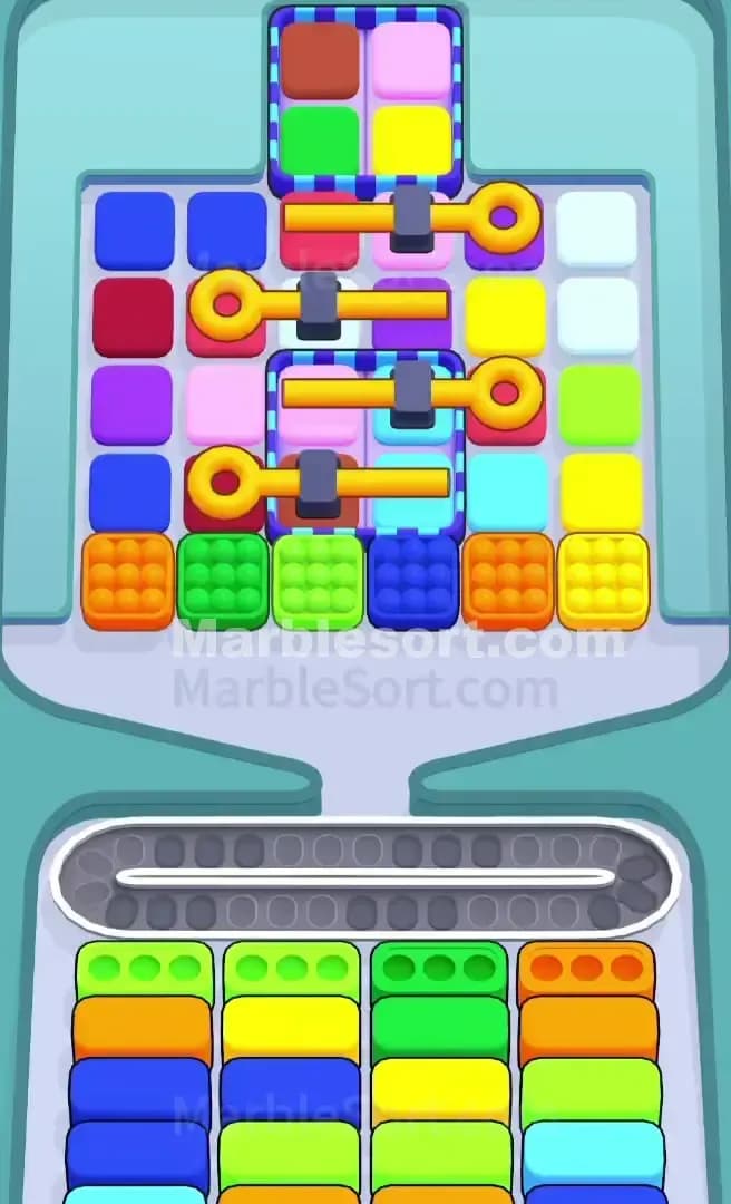 Marble Sort Level 656 Screenshot