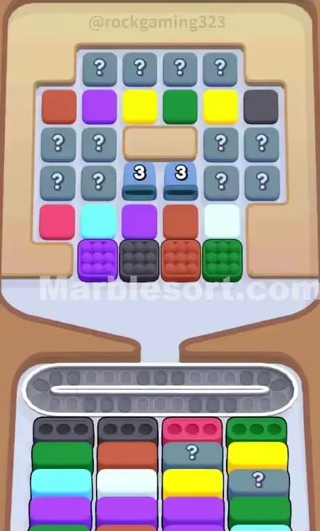 Marble Sort Level 47 Gameplay