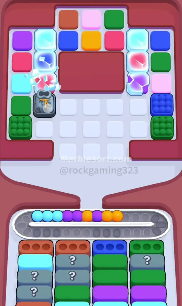 Marble Sort Level 303 Solution 1