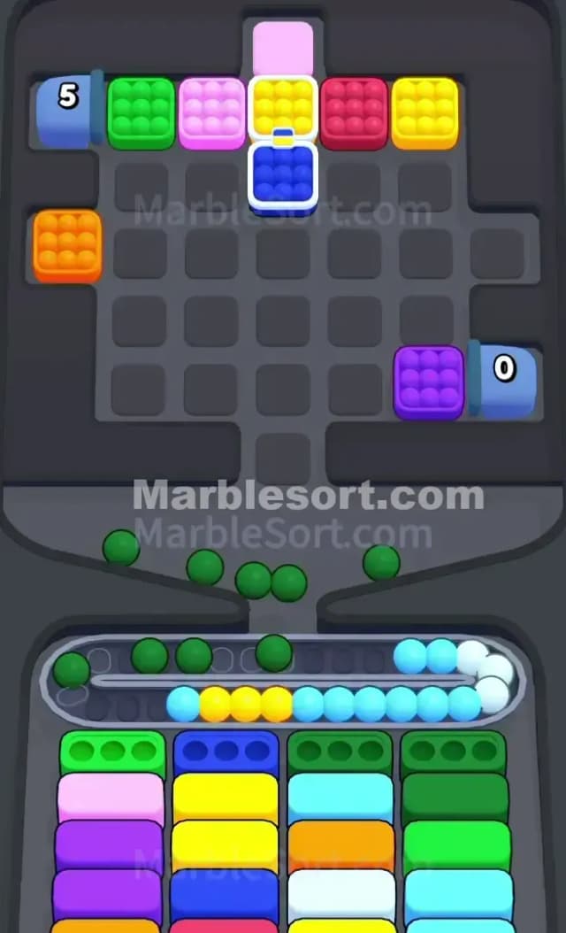 Marble Sort Level 727 Solution 2
