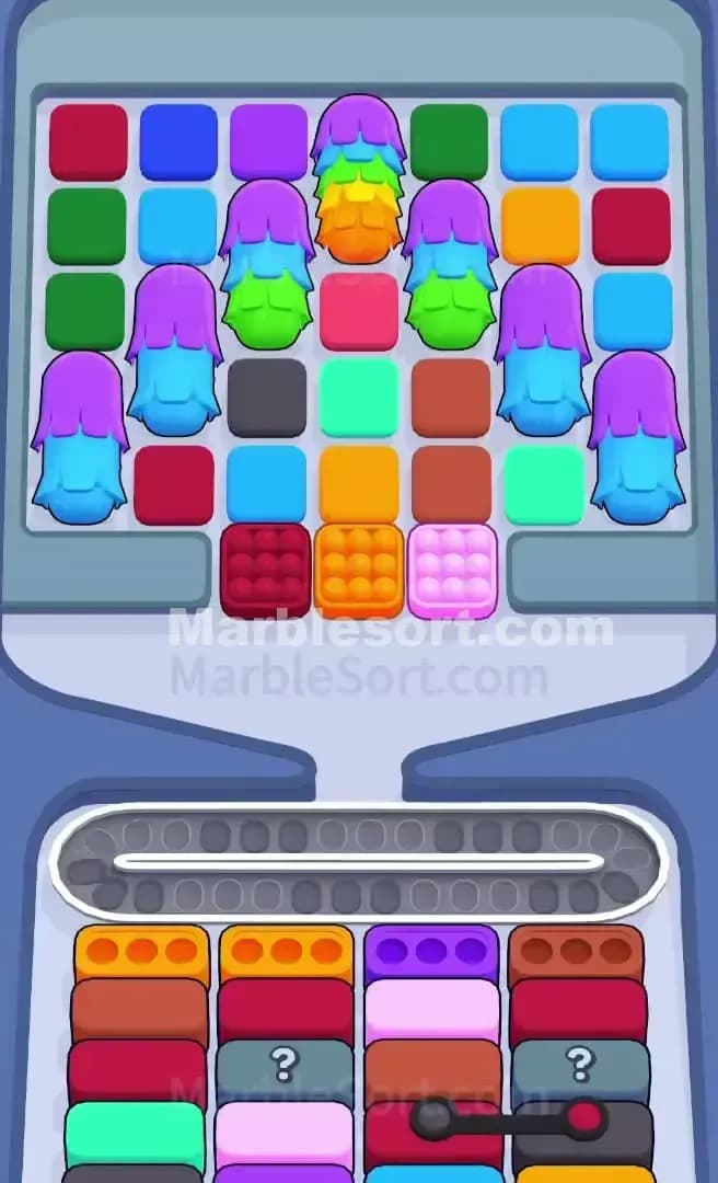 Marble Sort Level 548 Screenshot