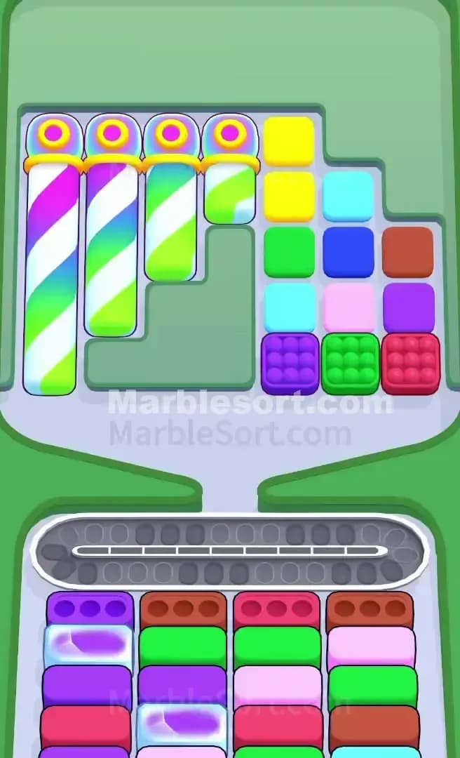 Marble Sort Level 563 Screenshot