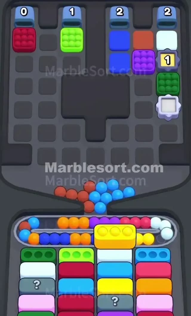 Marble Sort Level 280 Solution 2
