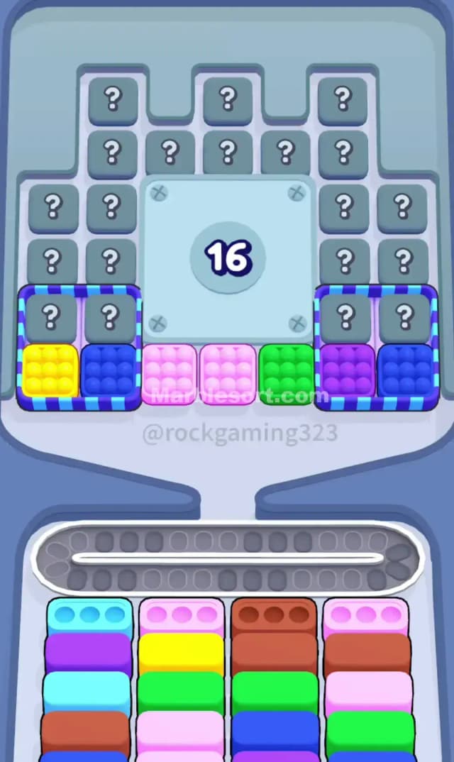 Marble Sort Level 319 Gameplay