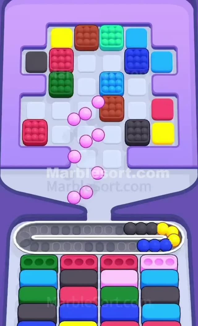 Marble Sort Level 601 Solution 2