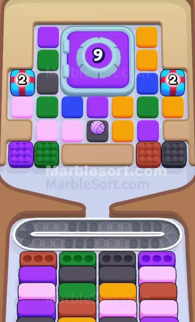 Marble Sort Level 669 Gameplay