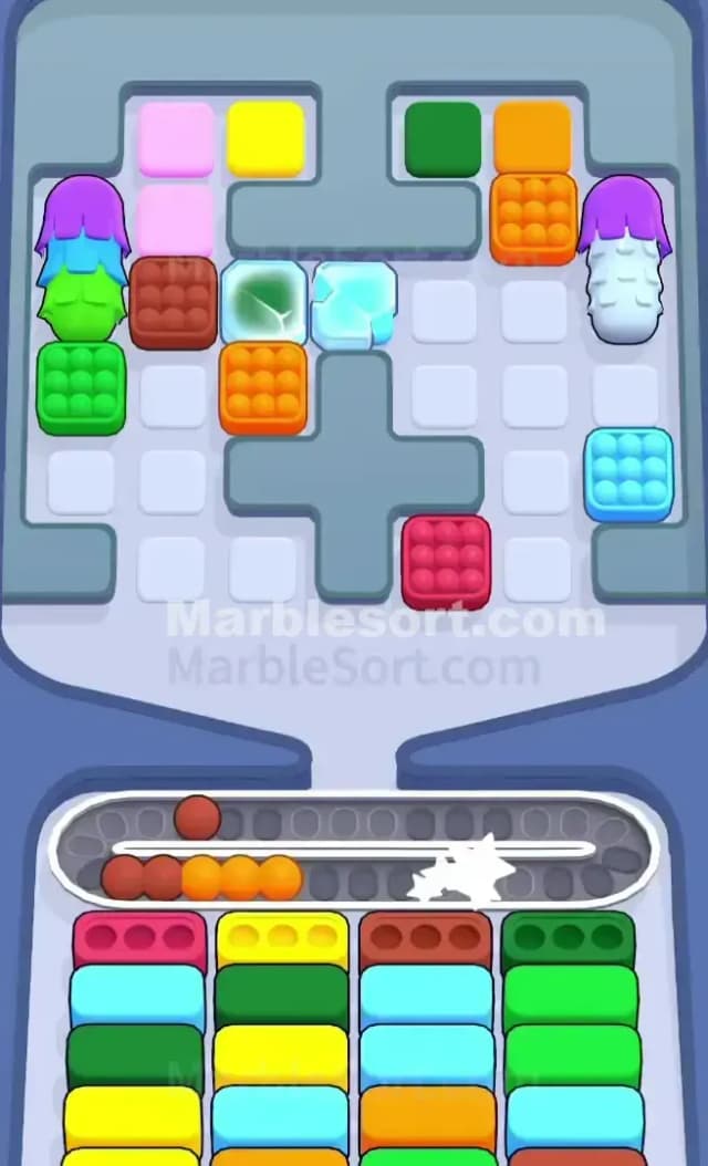 Marble Sort Level 625 Solution 1
