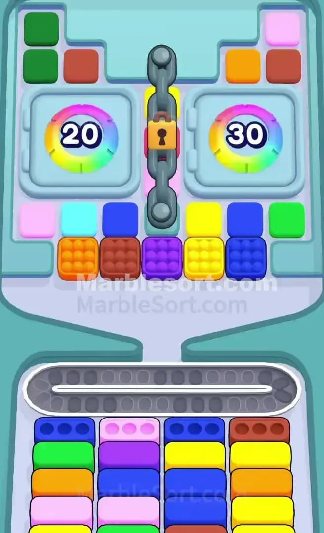 Marble Sort Level 269 Screenshot