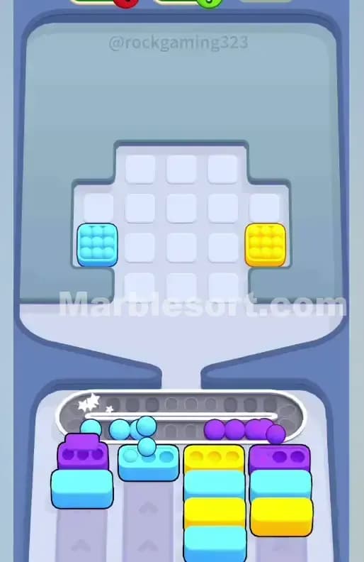 Marble Sort Level 8 Solution 3