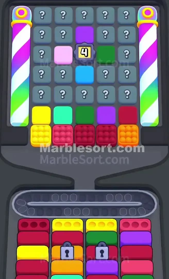 Marble Sort Level 350 Screenshot