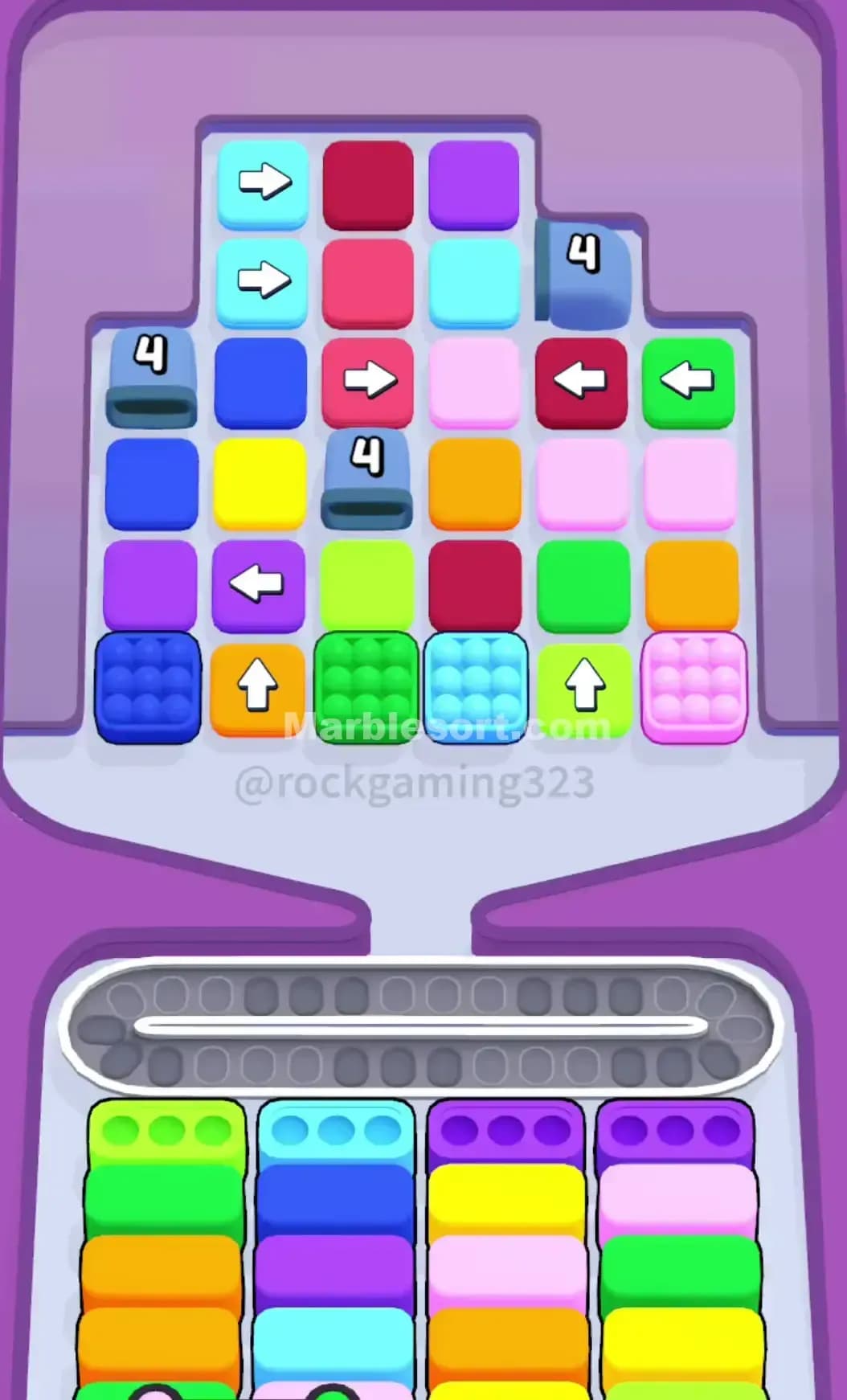 Marble Sort Level 176 Screenshot