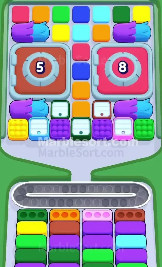 Marble Sort Level 646 Screenshot